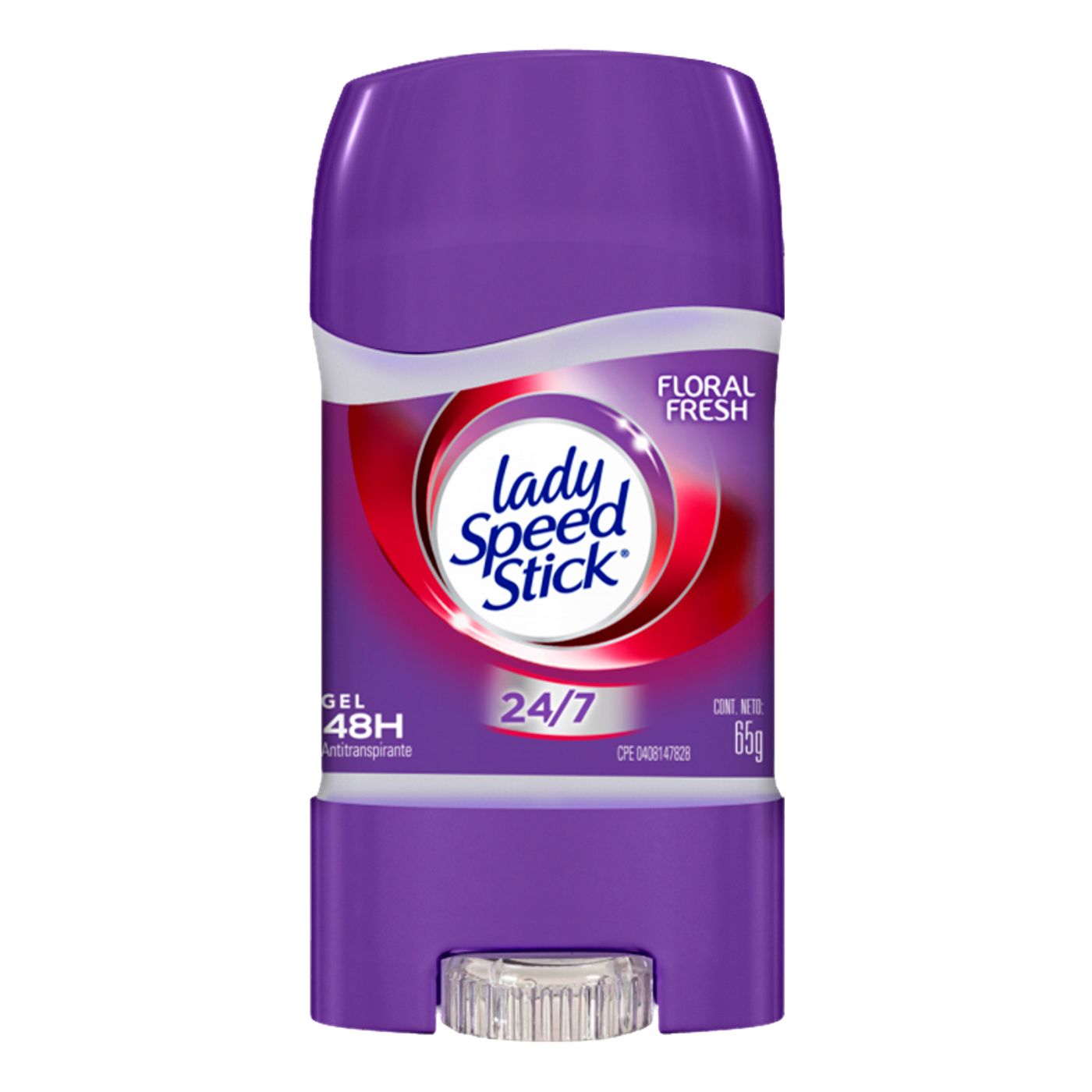 Desodorante Lady Speed Stick 24/7 Floral Fresh Gel Barra x 65 g