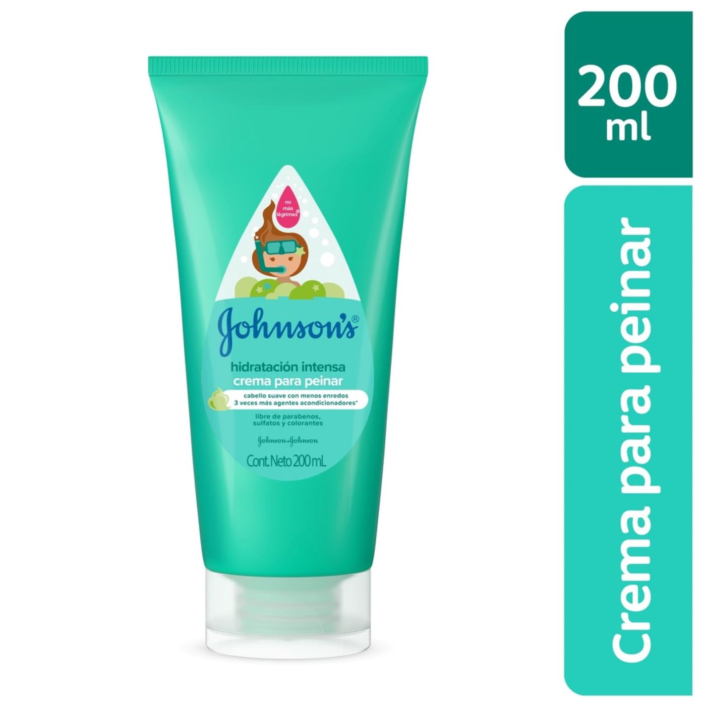 Crema para Peinar Johnsons Baby Tubo x 200 mL