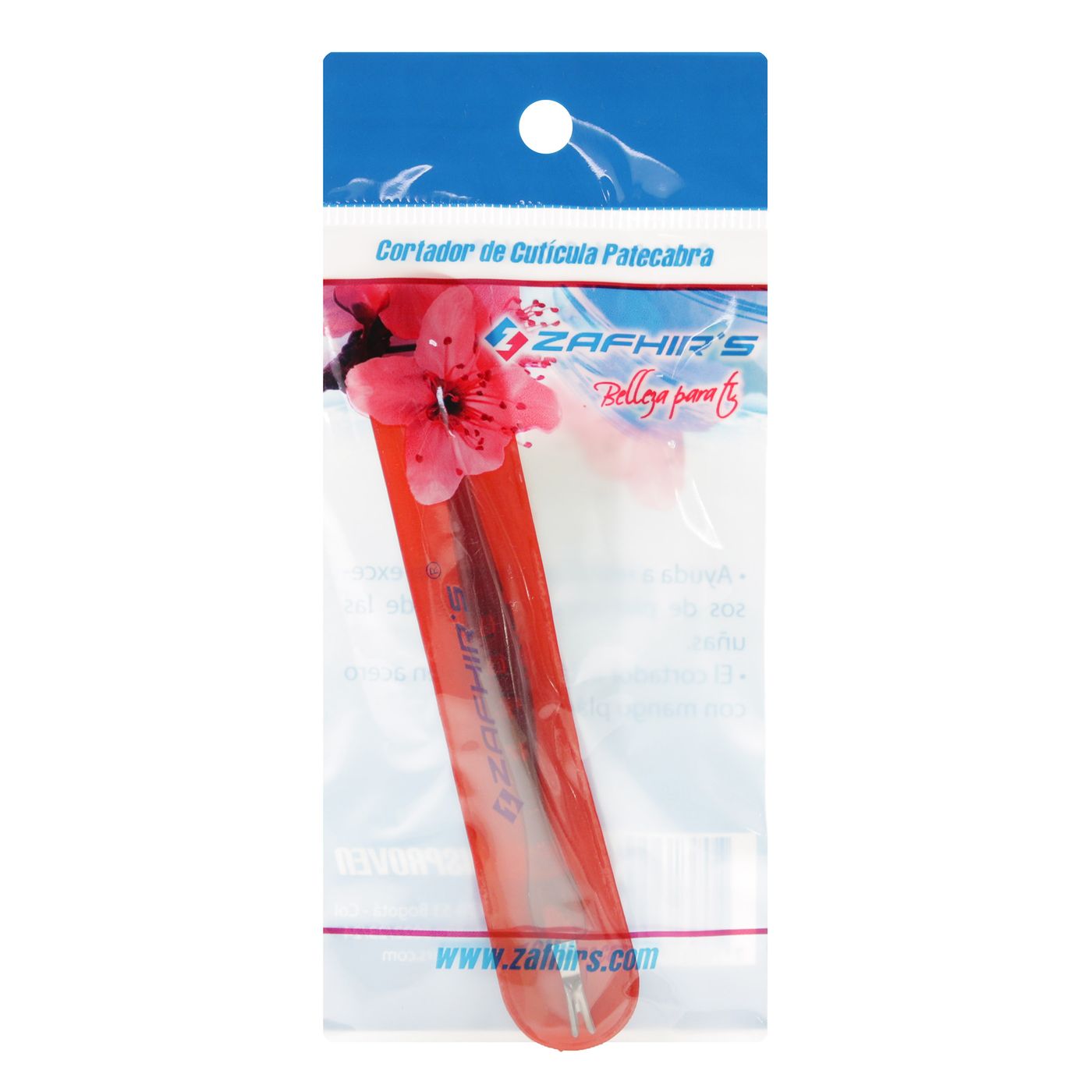 Cortador de Cutícula Patecabra Zafhirs Empaque x 1 Ud