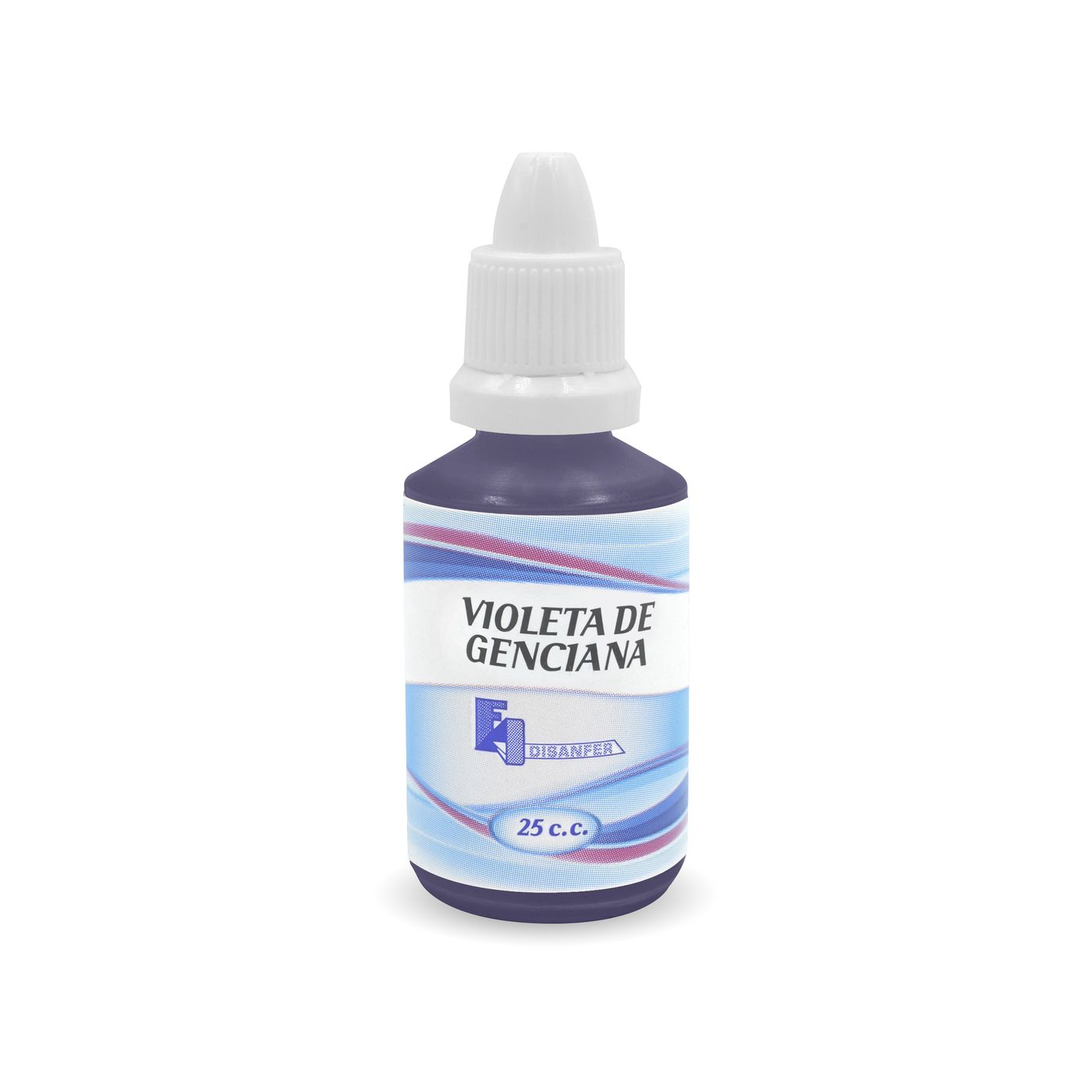 Violeta de Genciana Disanfer Frasco x 25 mL Paquete x 12 Uds