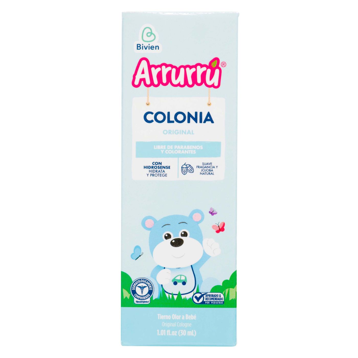 Colonia Arrurrú Naturals Original Azul Frasco x 30 mL.