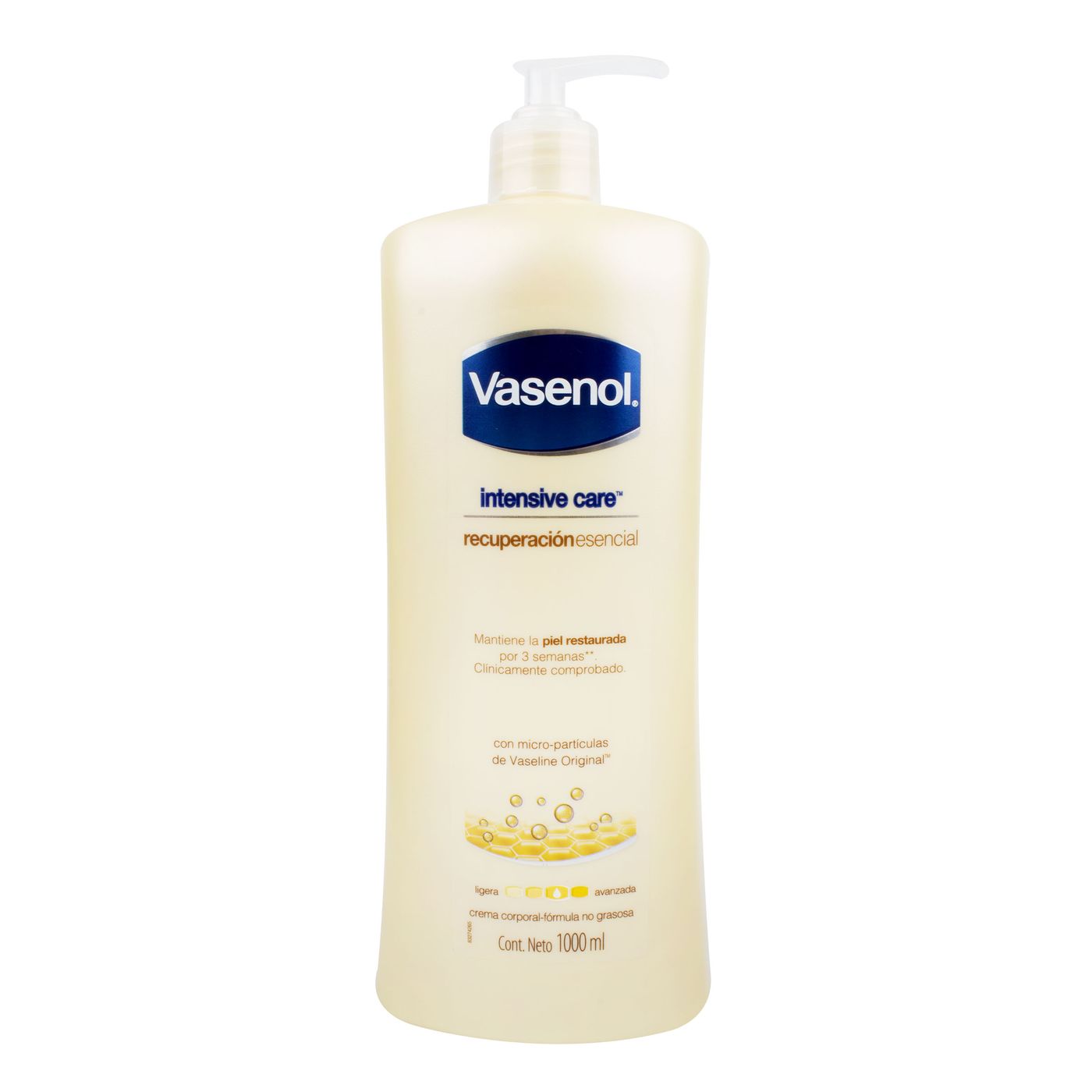 Crema Corporal Vasenol Recuperación Esencial Frasco x 1000 mL.