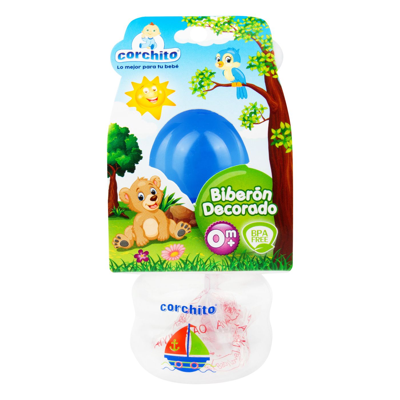 Biberón Corchito Prematuro 2 Oz x 1 Ud.