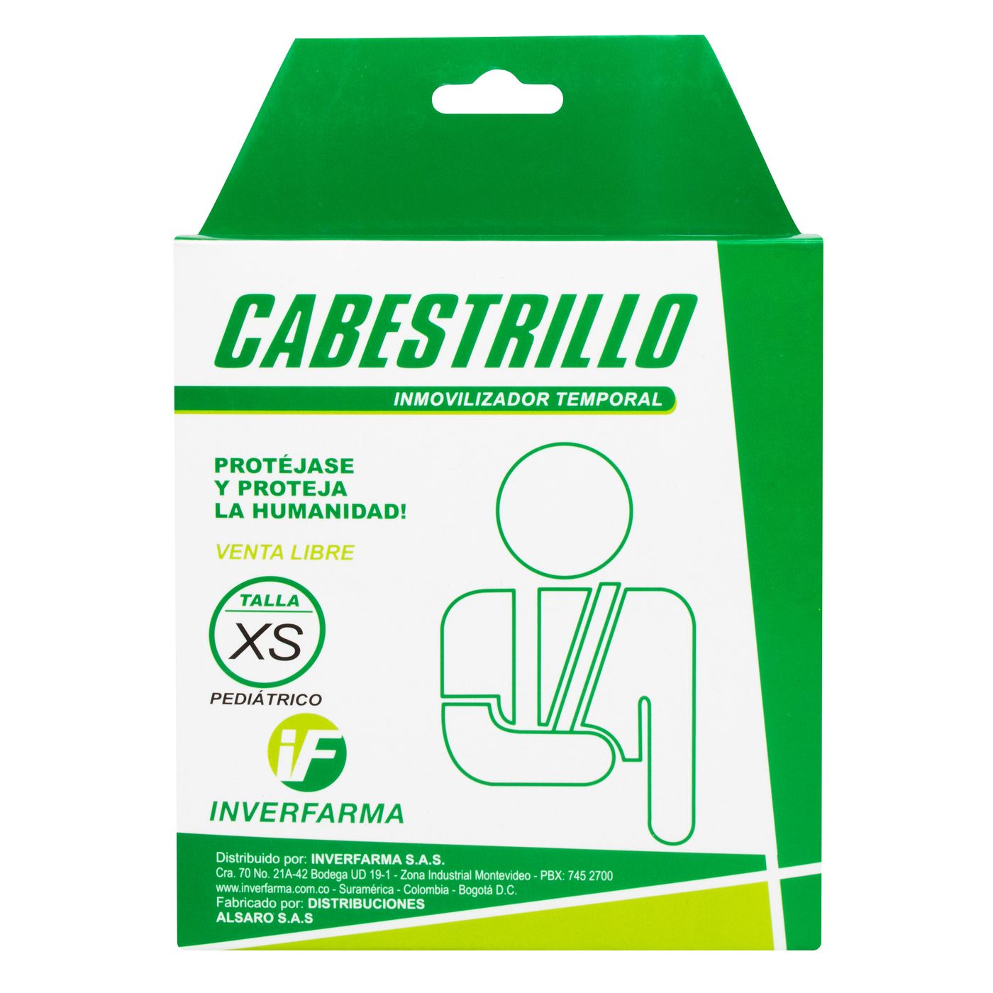 Cabestrillo Inverfarma Pediátrico Talla Xs Caja X 1 Ud.
