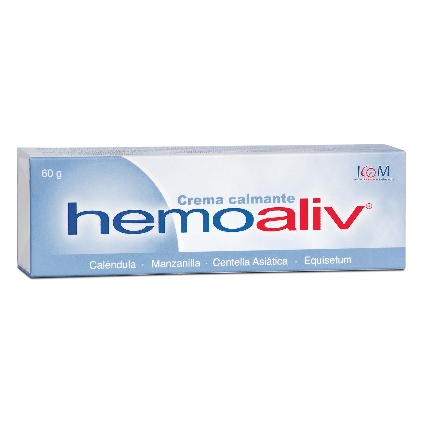 Crema Calmante Icom Hemoaliv Caja x 60 g