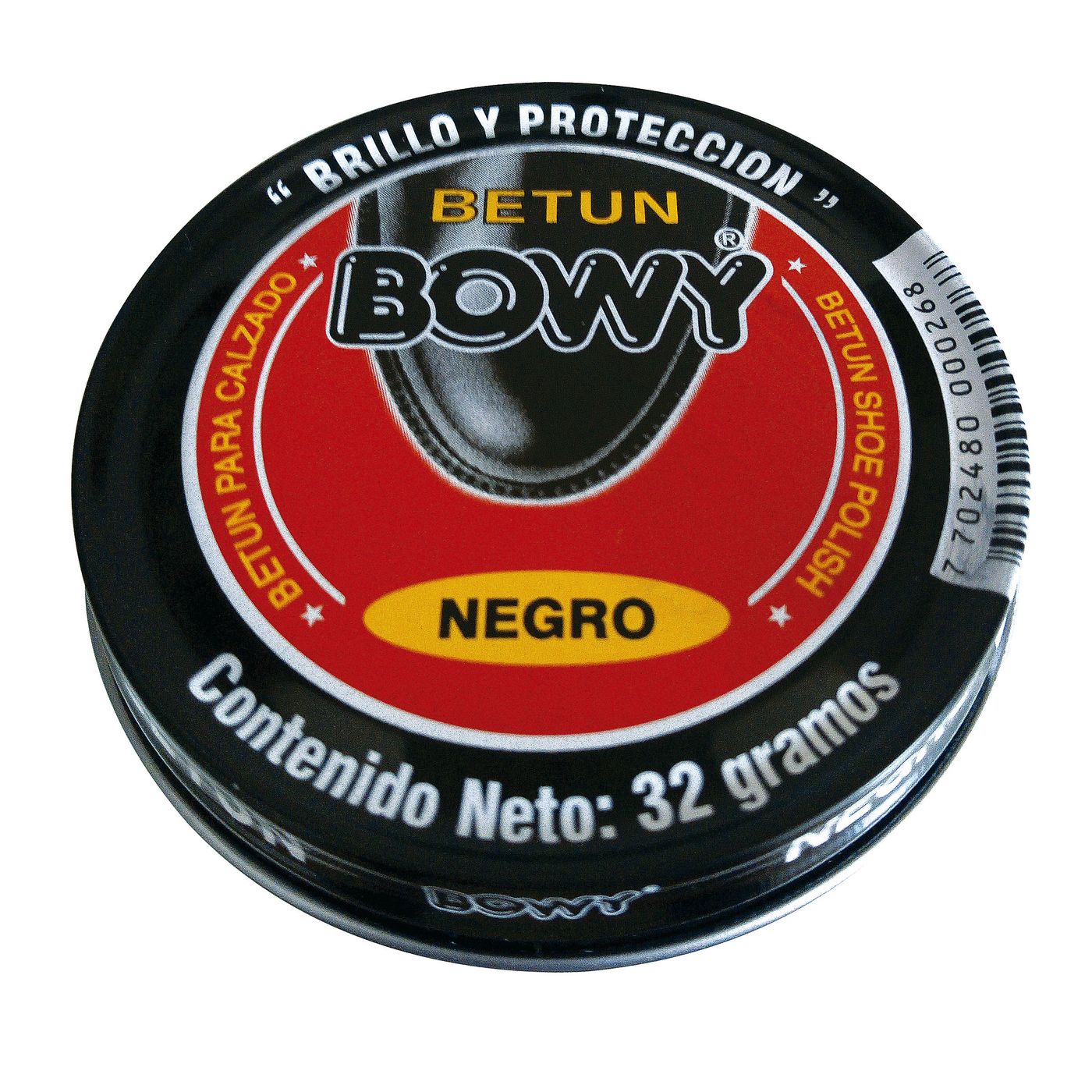 Betún en Pasta Bowy Negro Lata x 32 g