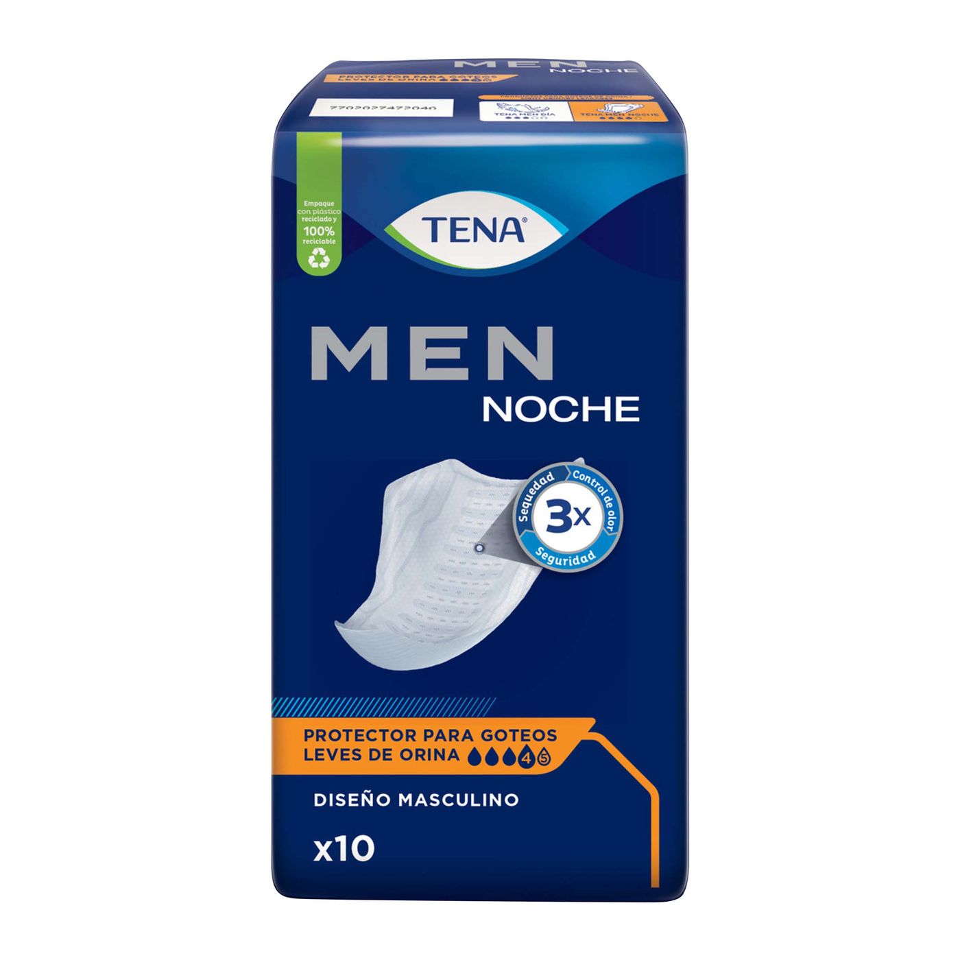 Protector Tena Para Hombre Noche Caja X 10 Uds.