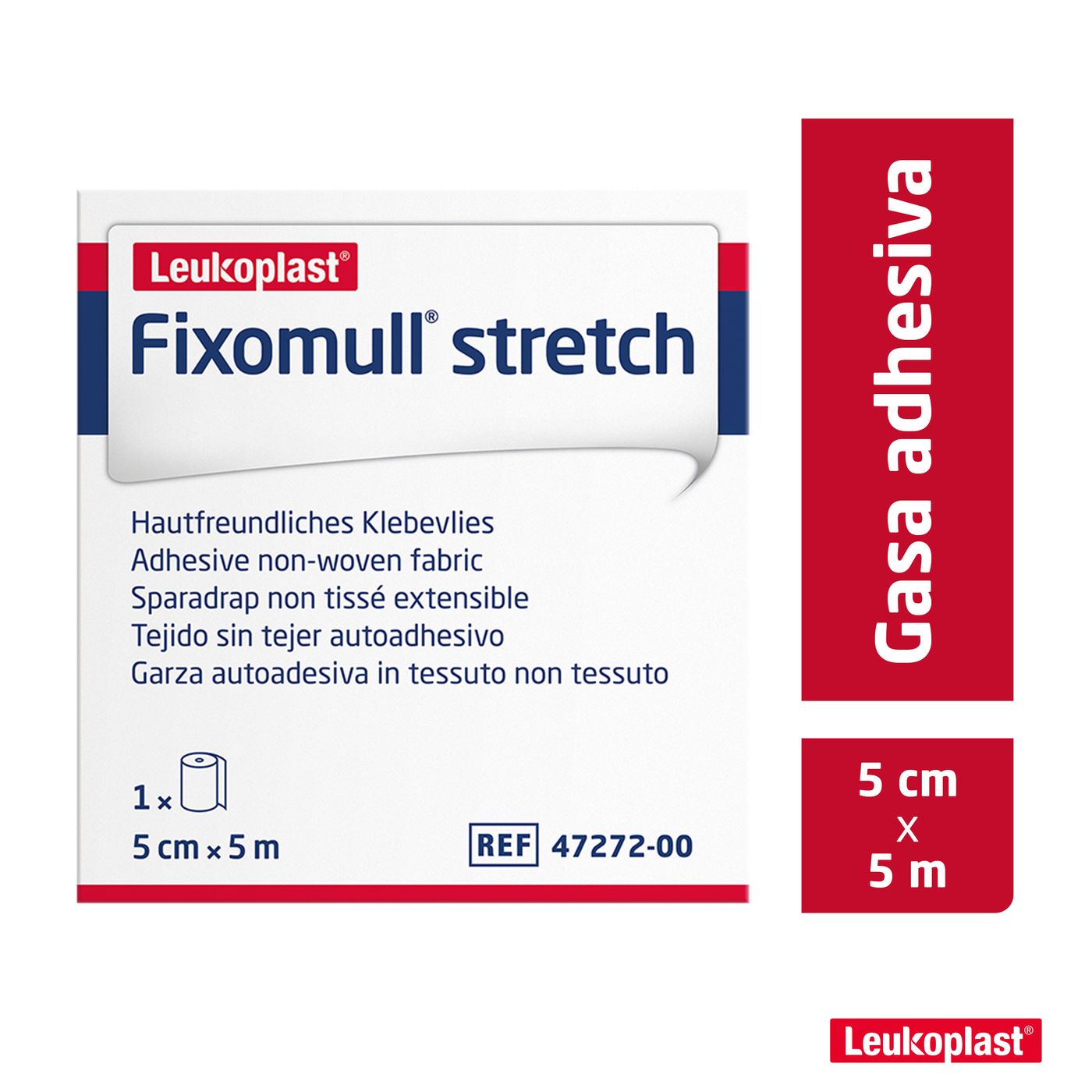 Gasa Adhesiva Fixomull Stretch 5 Cm X 5 M Bsn Medical Caja X 1 Ud.