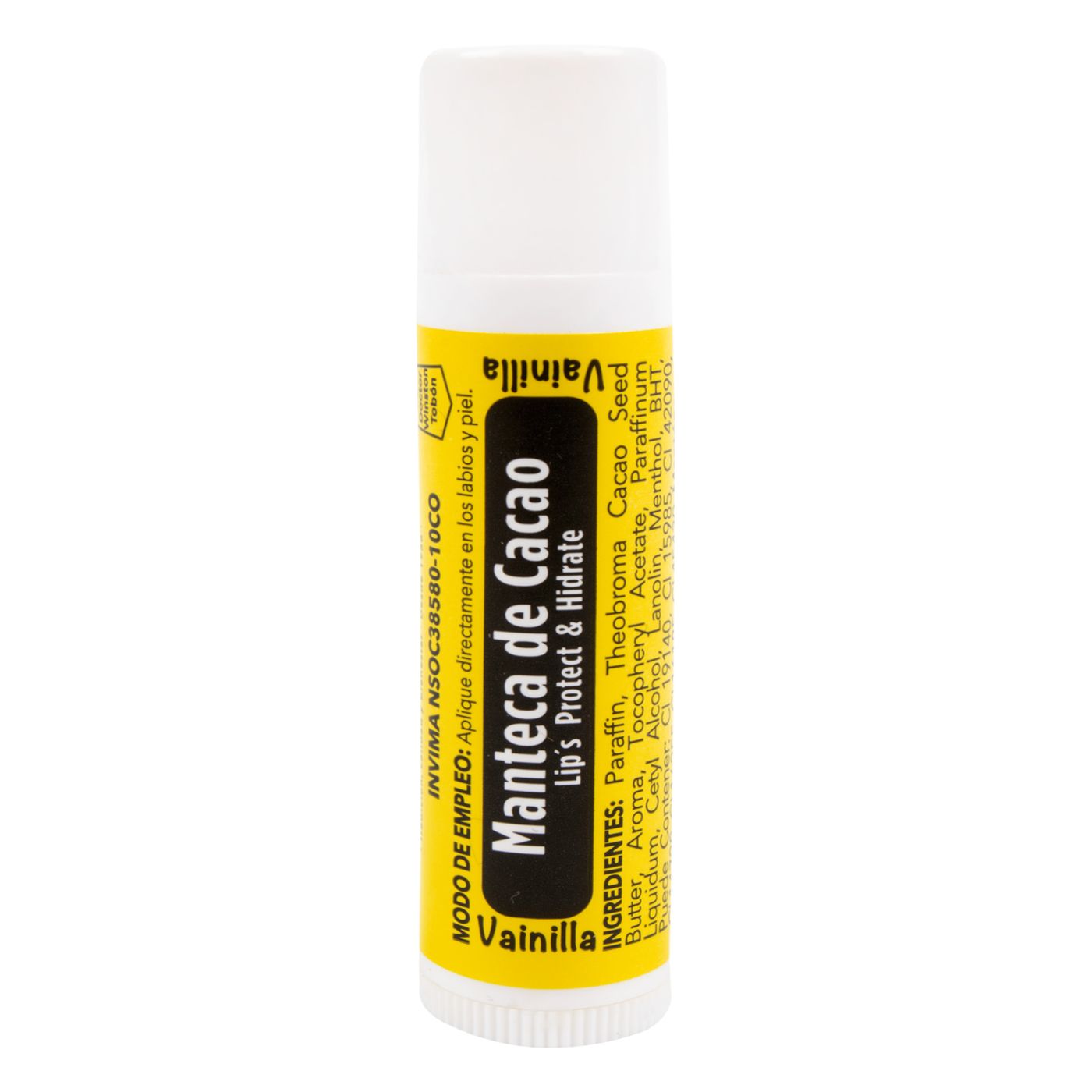Manteca De Cacao Athos Labial Vainilla X 5 G Empaque X 12 Uds.
