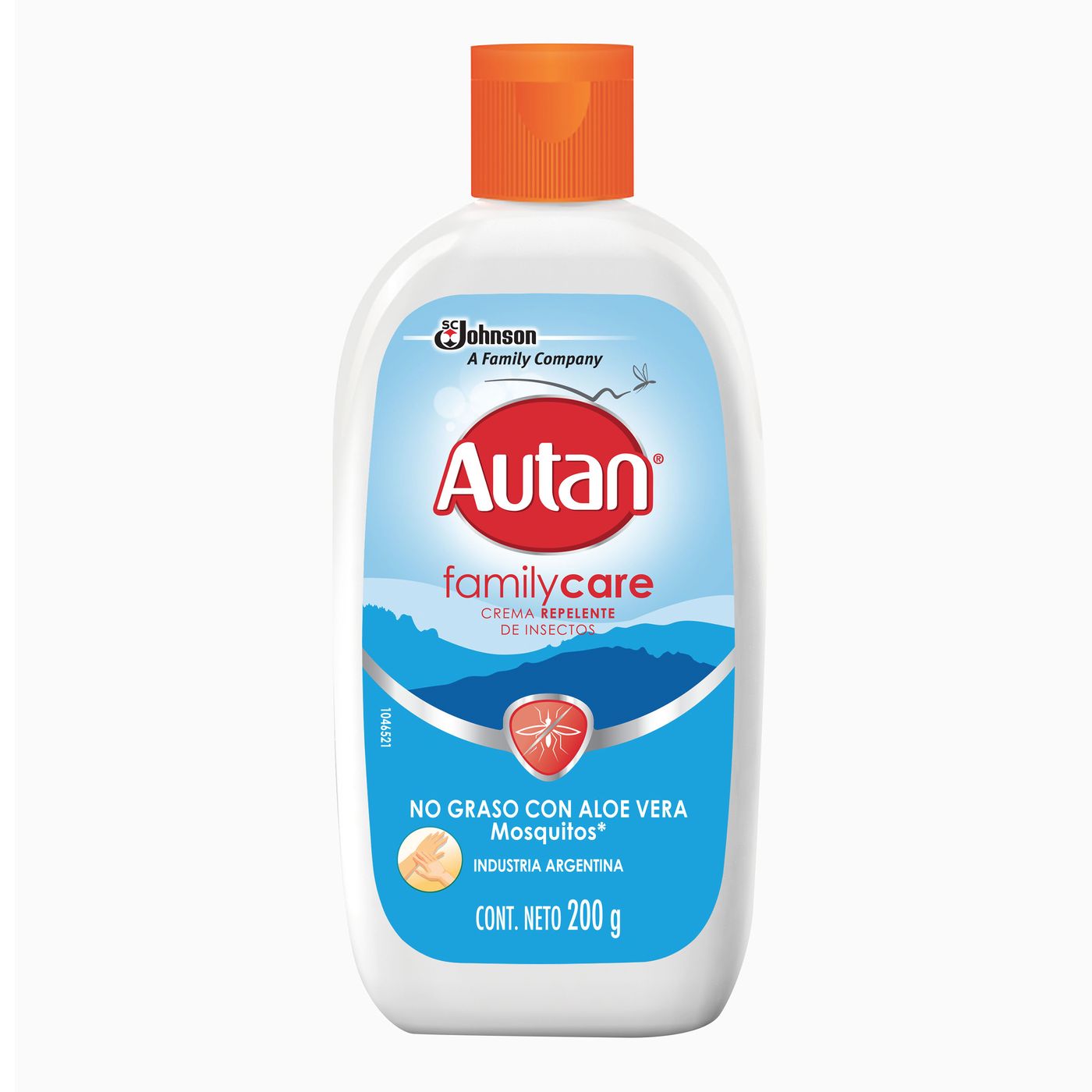 Repelente Autan Family Care En Crema Frasco X 200 G.