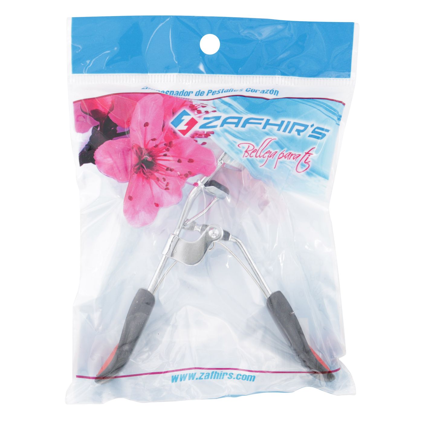 Encrespador Zafhirs de Pestañas Corazón Paquete x 1 Ud