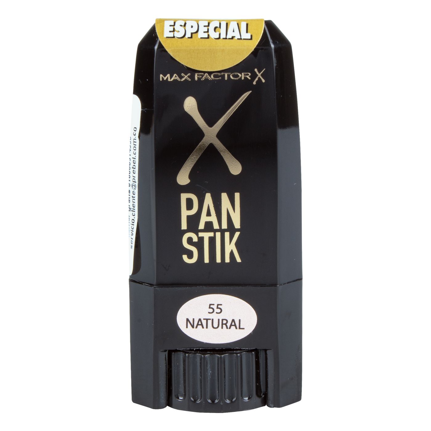 Base Max Factor Pan Stick 55 Natural Barra x 8.8 g Precio Especial.
