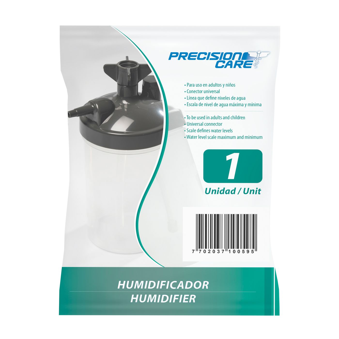 Humidificador Precisión Care Para Paquete X 1 Ud.