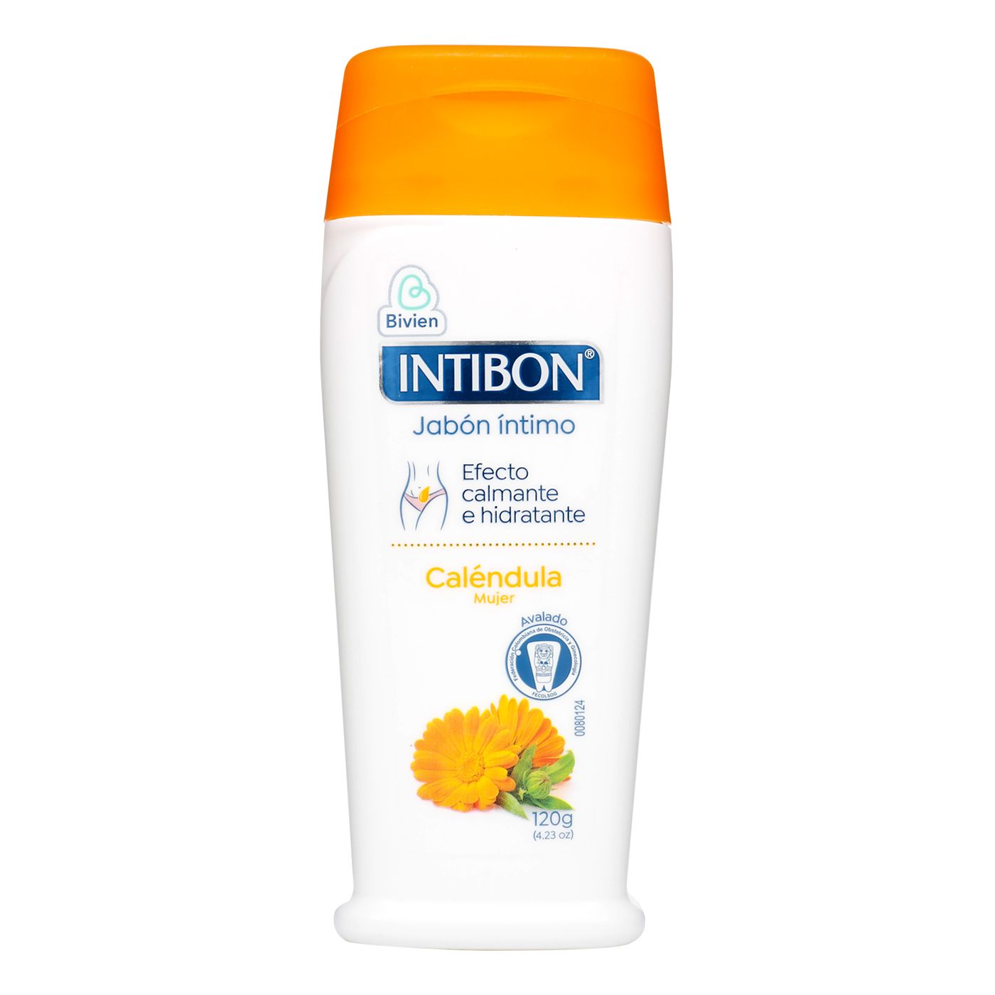 Jabón Líquido Íntimo Intibon Mujer Caléndula Frasco X 120 G.
