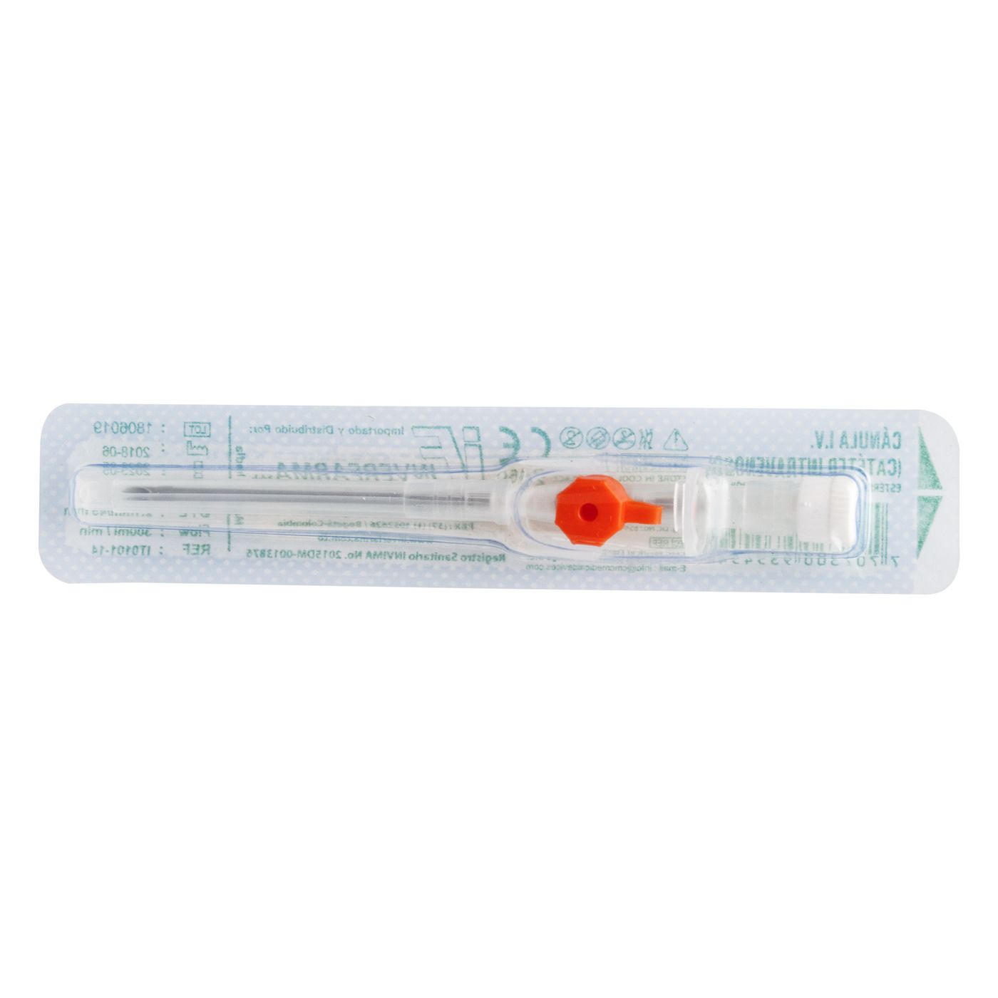 Catéter Inverfarma Intravenoso X 14 G Paquete X 1 Ud.