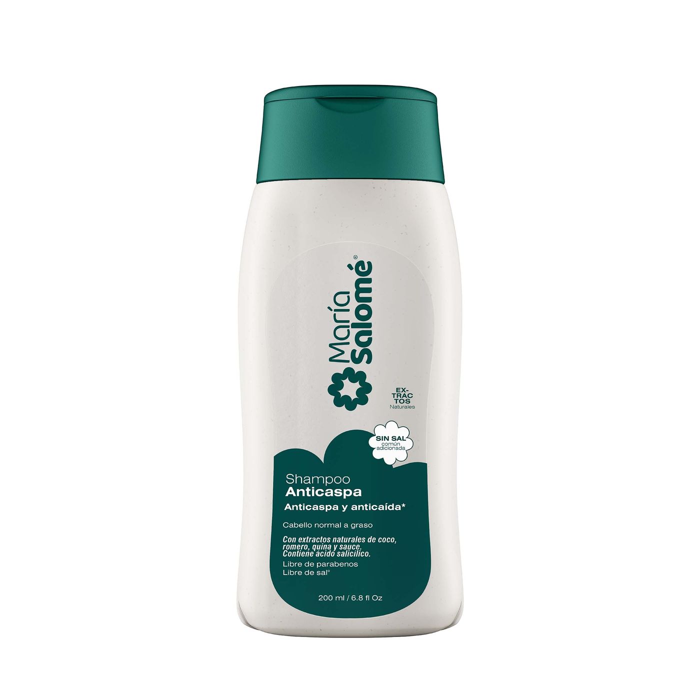 Shampoo María Salomé Anticaspa Frasco x 200 mL