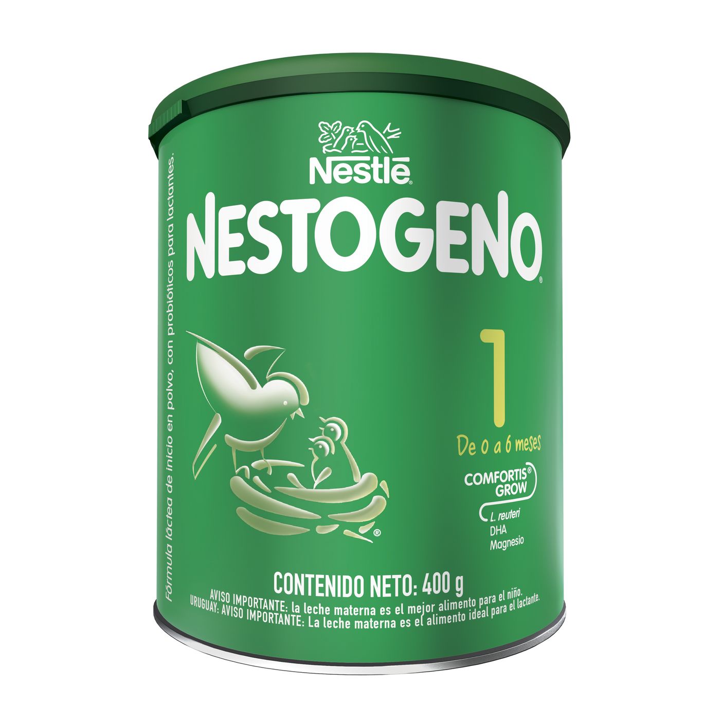 Fórmula Láctea Nestogeno 1 Nestlé 0 A 6 Meses Polvo Tarro x 400 g