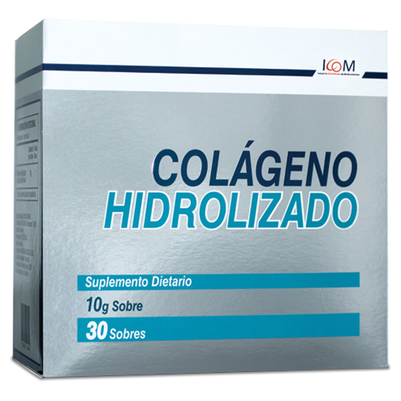 Suplemento Dietario Icom Colágeno Hidrolizado Sobre x 10 g Caja x 30 Uds