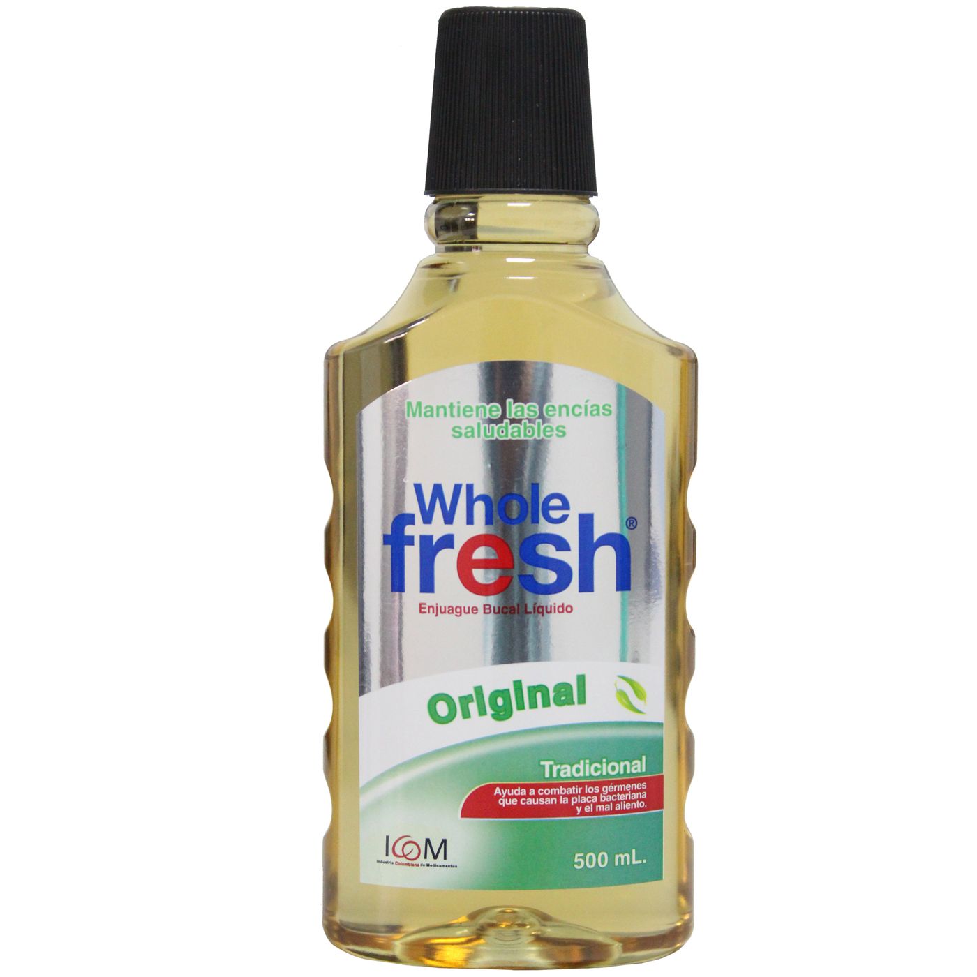 Enjuague Bucal Icom Whole Fresh Original Frasco x 500 mL