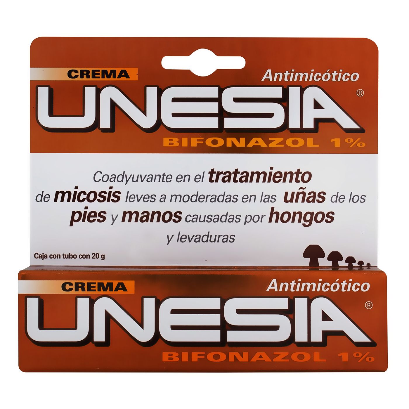 Crema Antimicótica Unesia 1% Tubo x 20 g