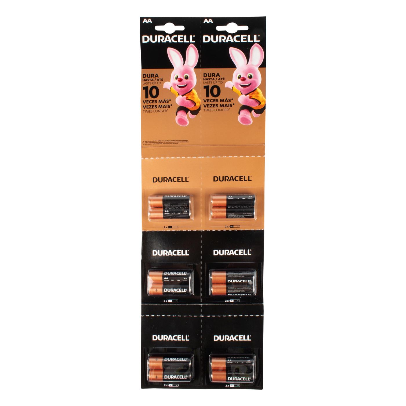 Pila Duracell Alcalina AA Blister x 6 Pares.