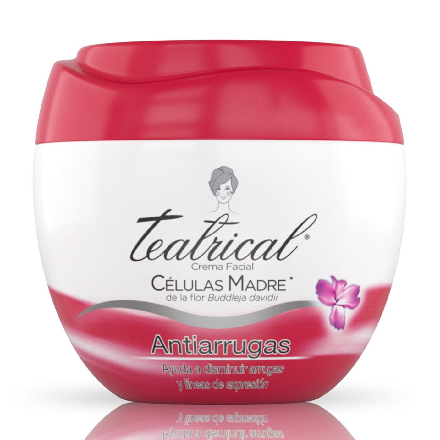 Crema Facial Teatrical Células Madre Anti-Arrugas Frasco x 100 g