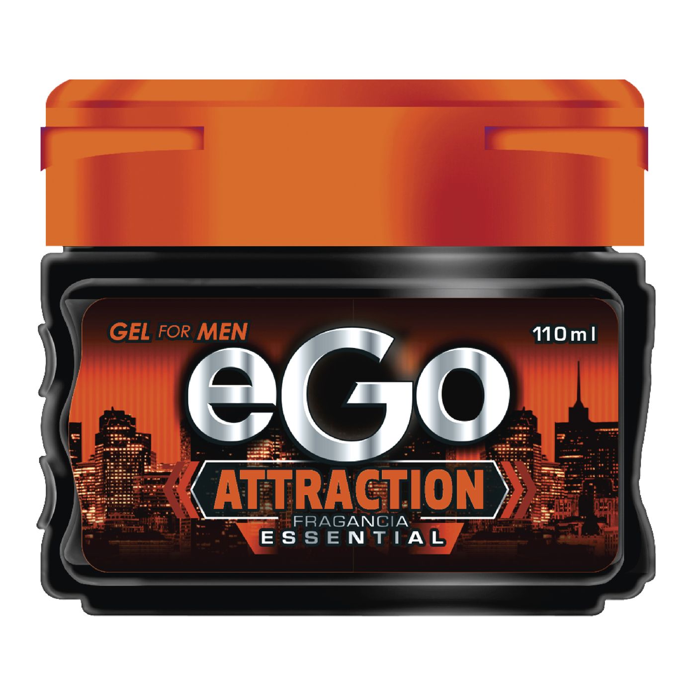 Gel Capilar Ego For Men Attraction Essential Frasco X 110 Ml.