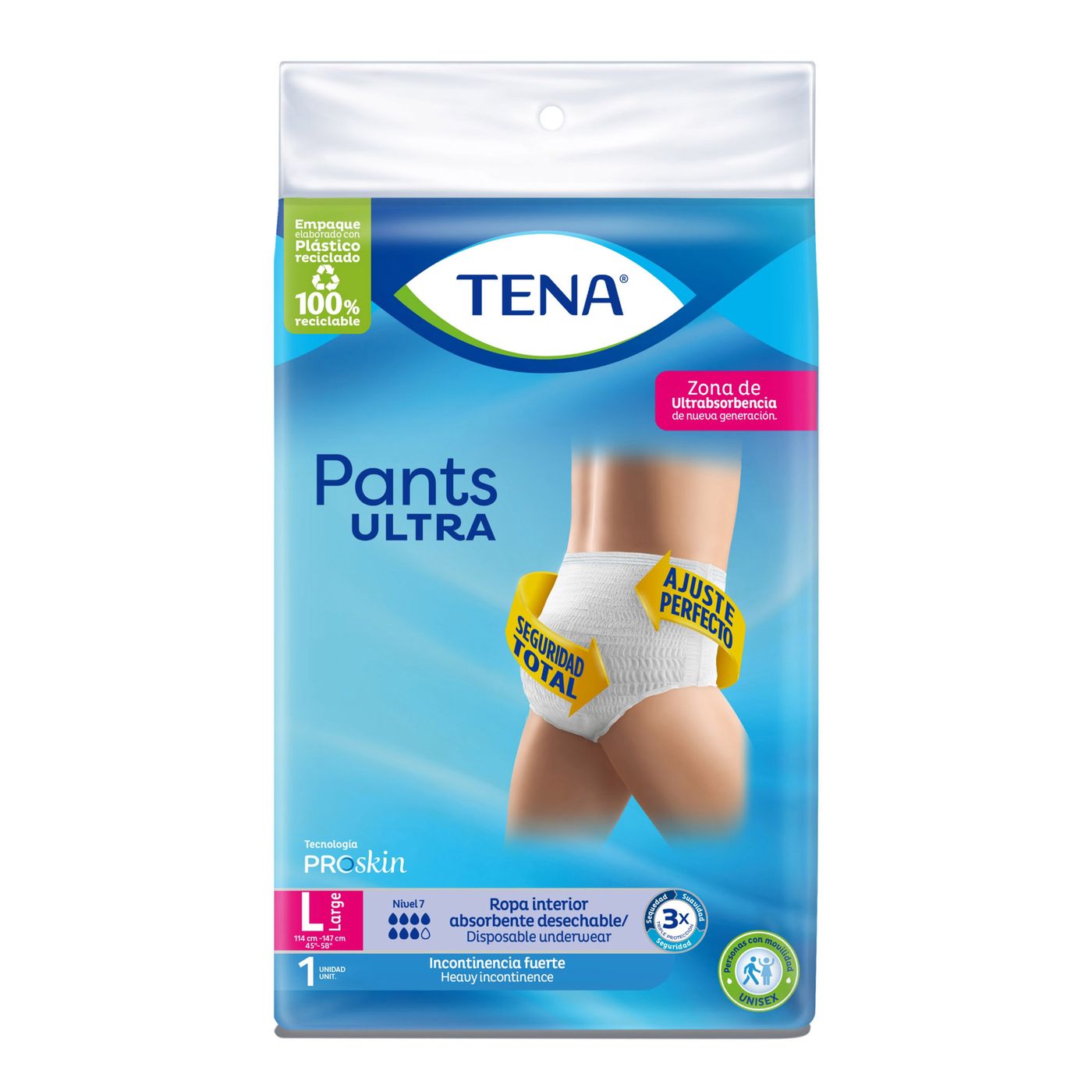 Tena Pants Ultra L Paquete x 1 Und