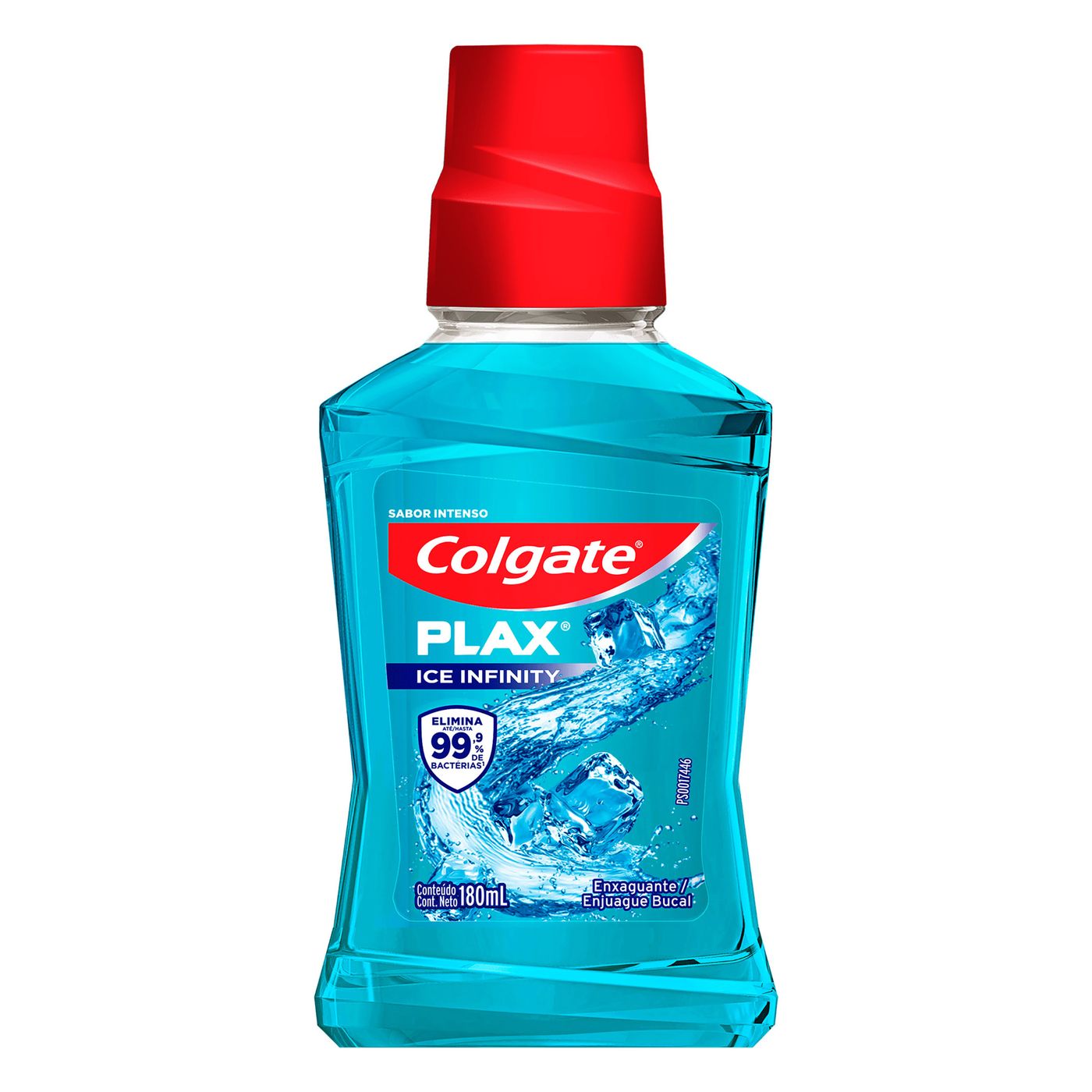 Enjuague Bucal Colgate Plax Ice Infinity Frasco x 180 mL.