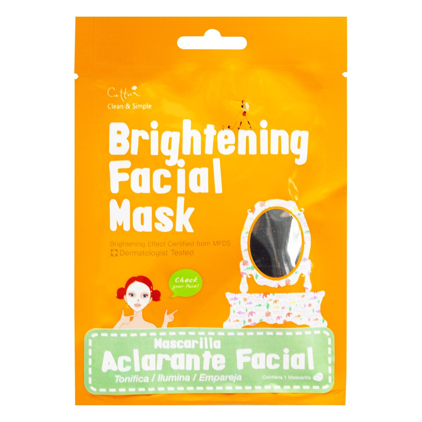 Mascarilla Facial Cettua Aclarante Sobre x 1 Ud.