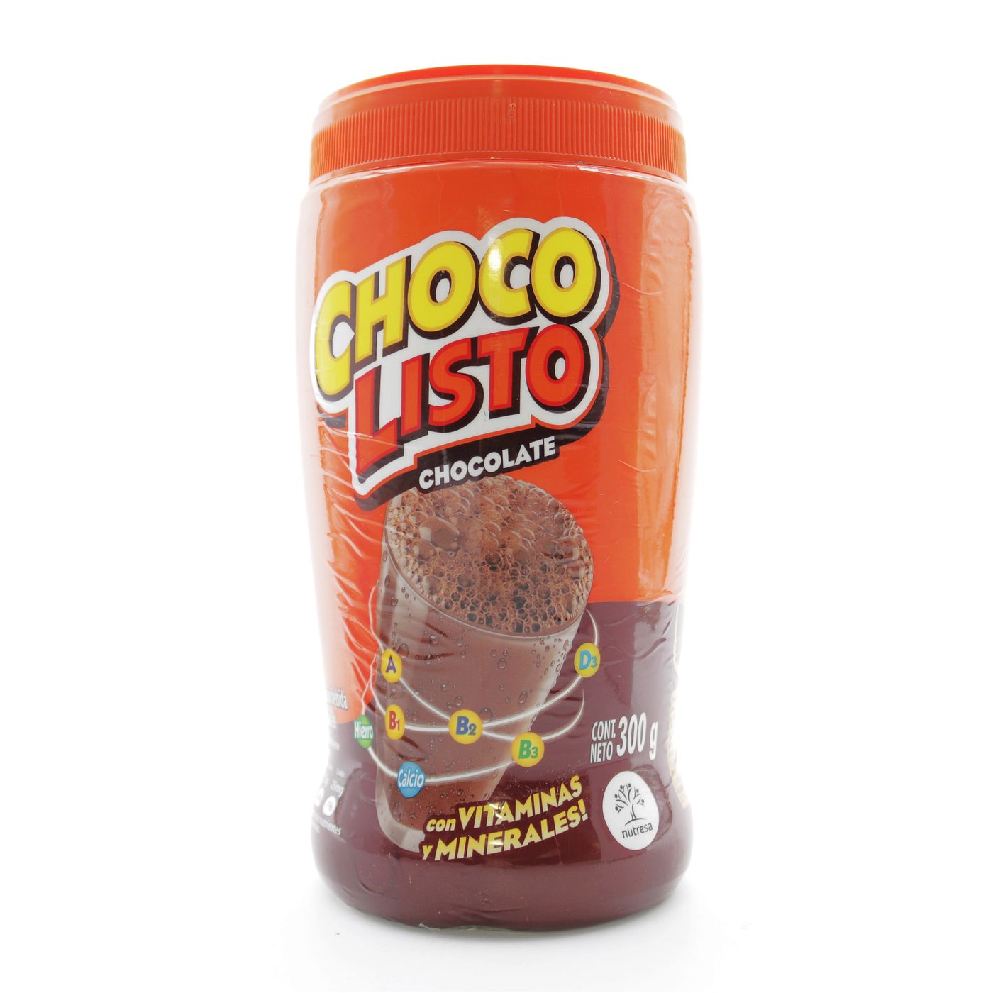 Chocolate Chocolisto con Vitaminas y Minerales Tarro x 300 g
