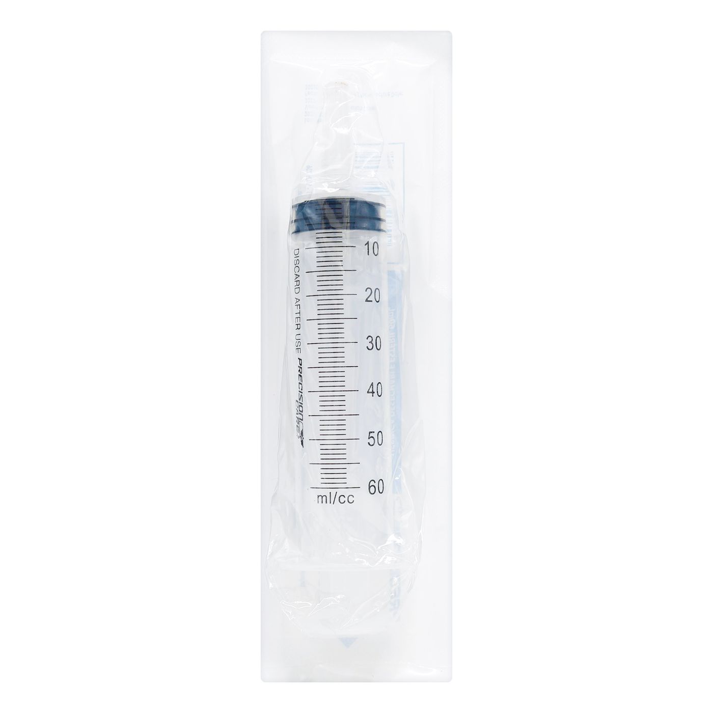 Jeringa Desechable Estéril Punta Catéter Precision Care Empaque x 60 mL