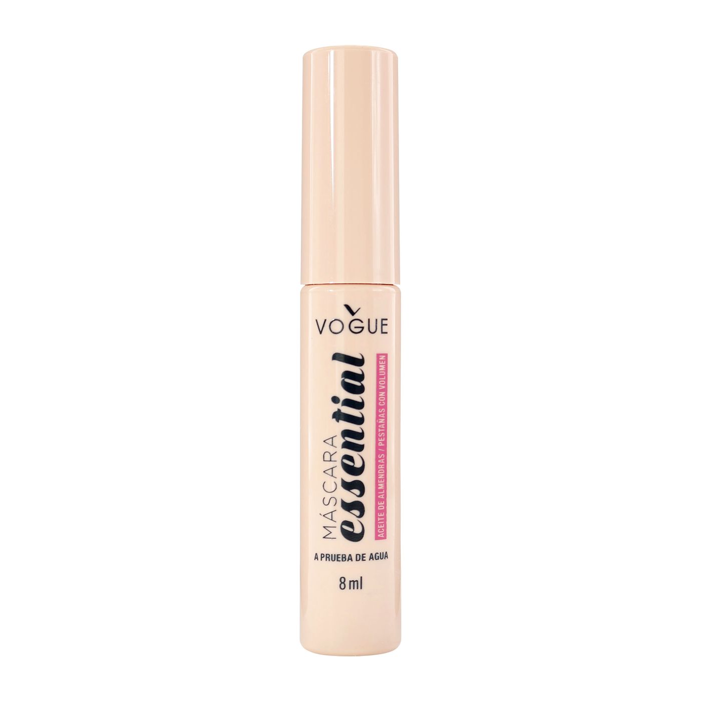 Mascara Vogue Essential Negro a Prueba de Agua Tubo x 8 mL