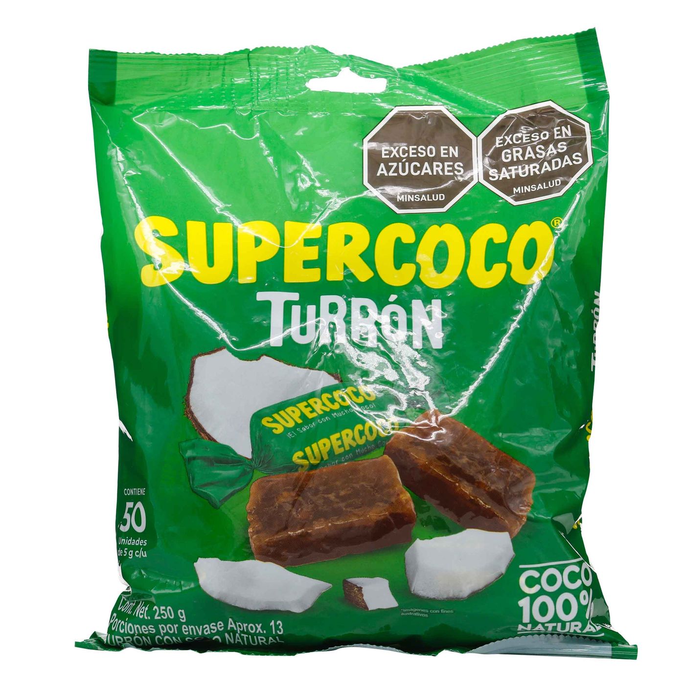 Supercoco Turrón Paquete x 50 uds