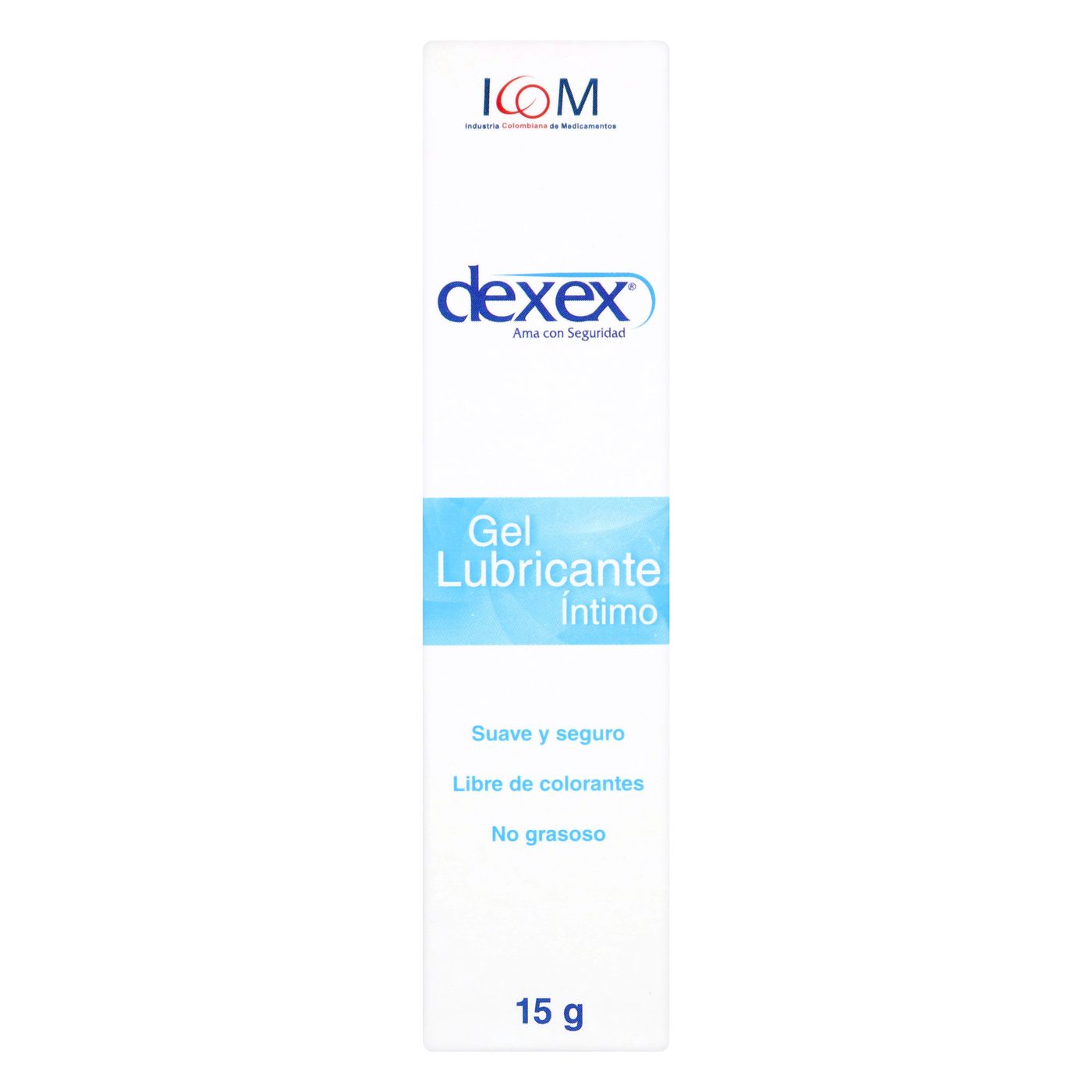 Gel Lubricante Íntimo Dexex Tubo x 15 g