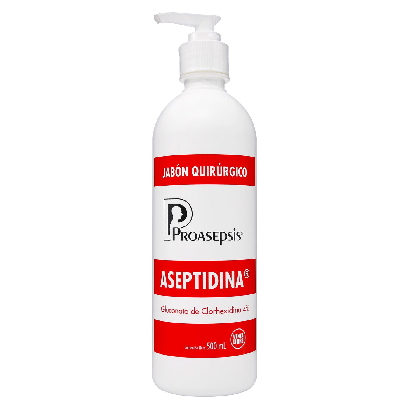 Jabón Quirúrgico Aseptidina Proasepsis Frasco x 500 mL