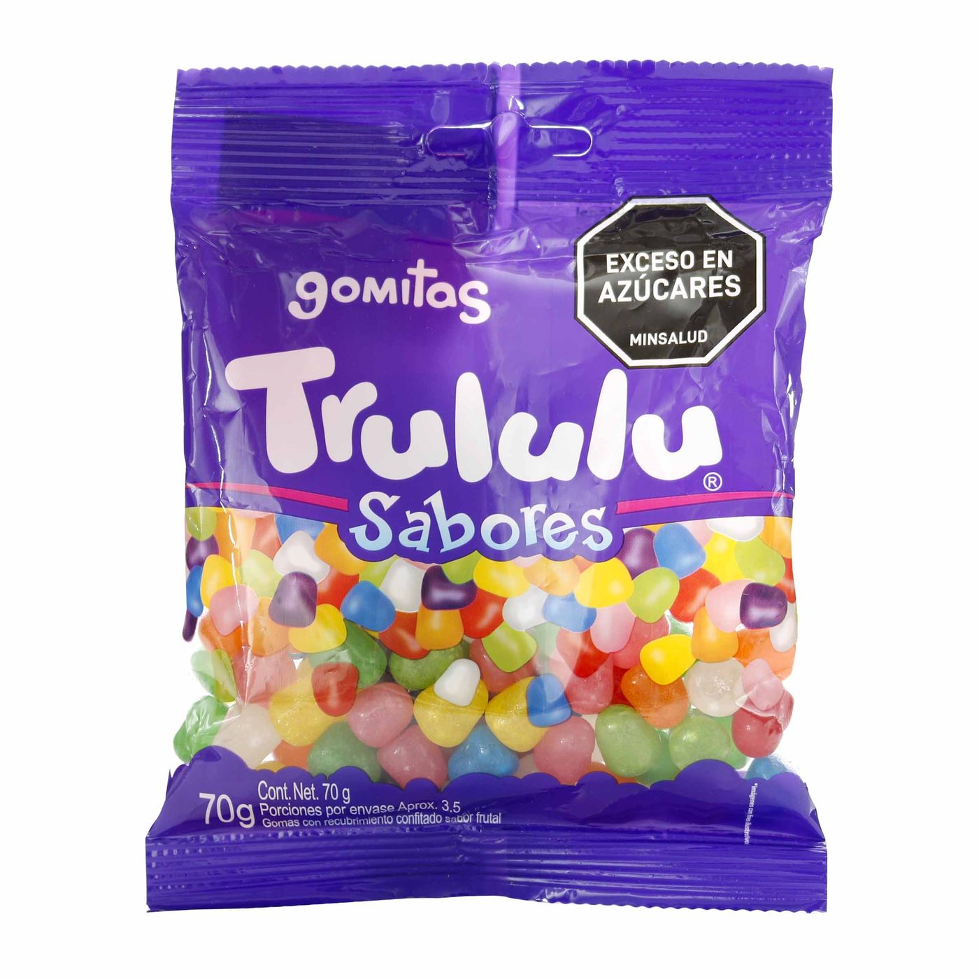 Gomitas Trululu Sabores Paquete x 70 g