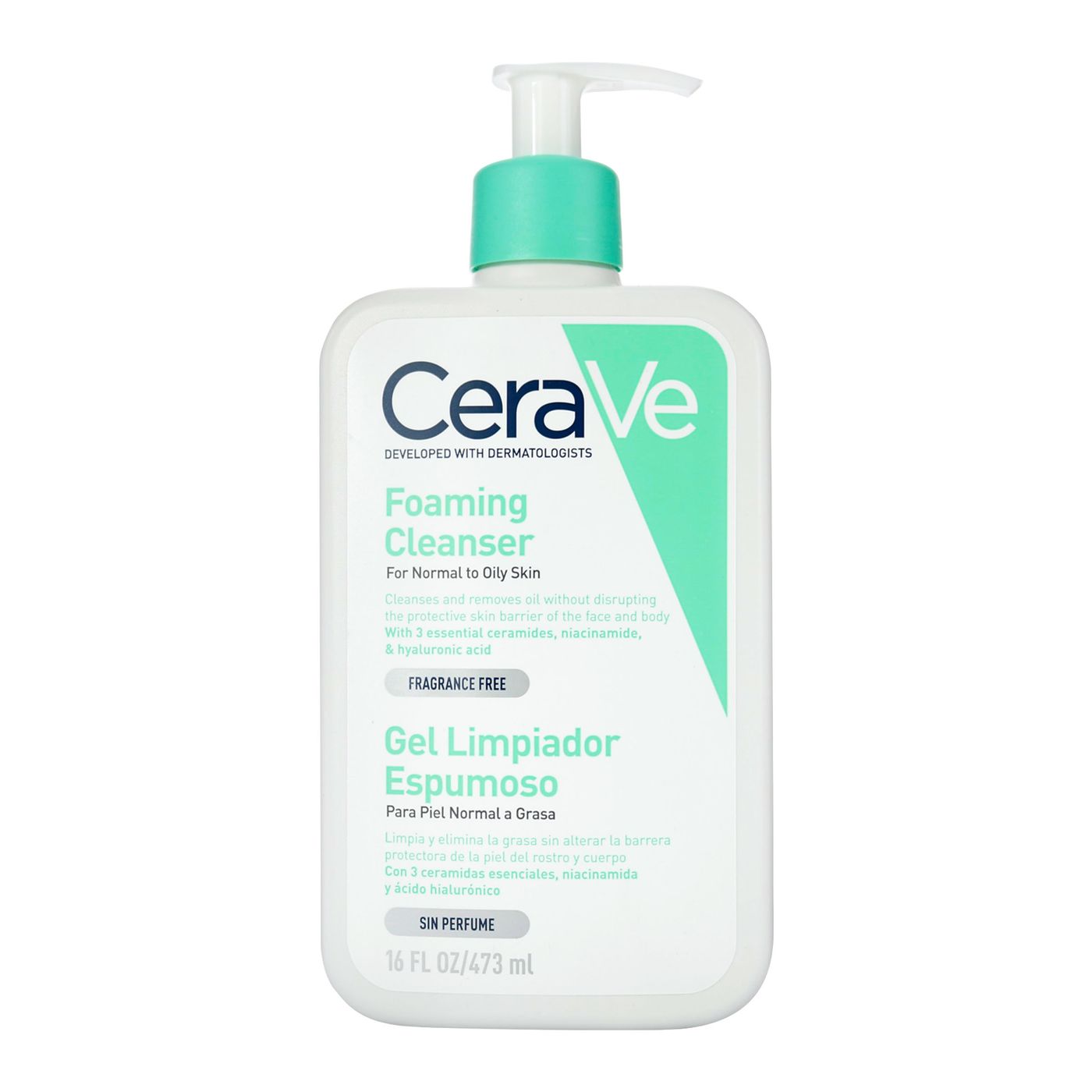 Gel Limpiador Espumoso CeraVe Frasco x 473 mL