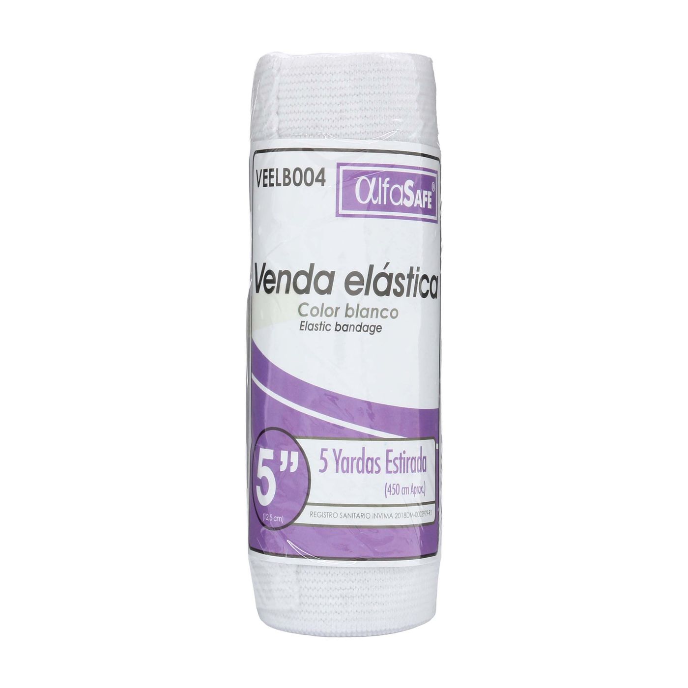 Venda Elastica 5x5 Alfa Sage Paquete x 1 Und