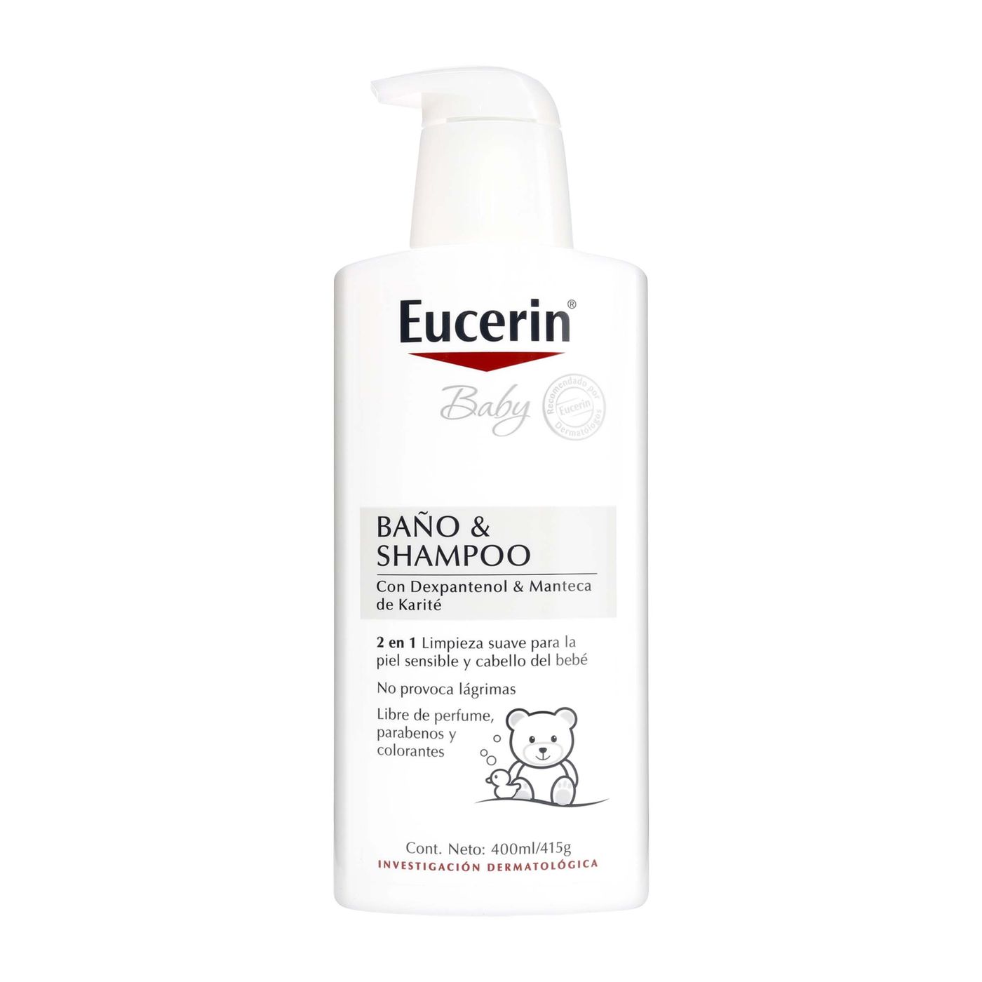 Baño y Shampoo Baby Eucerin Frasco x 400 mL