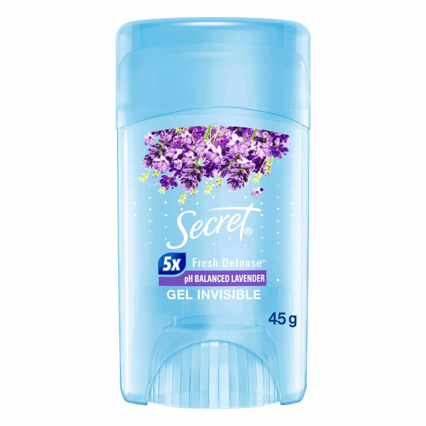 Desodorante en Gel pH Balanceado Lavanda Secret Frasco x 45g