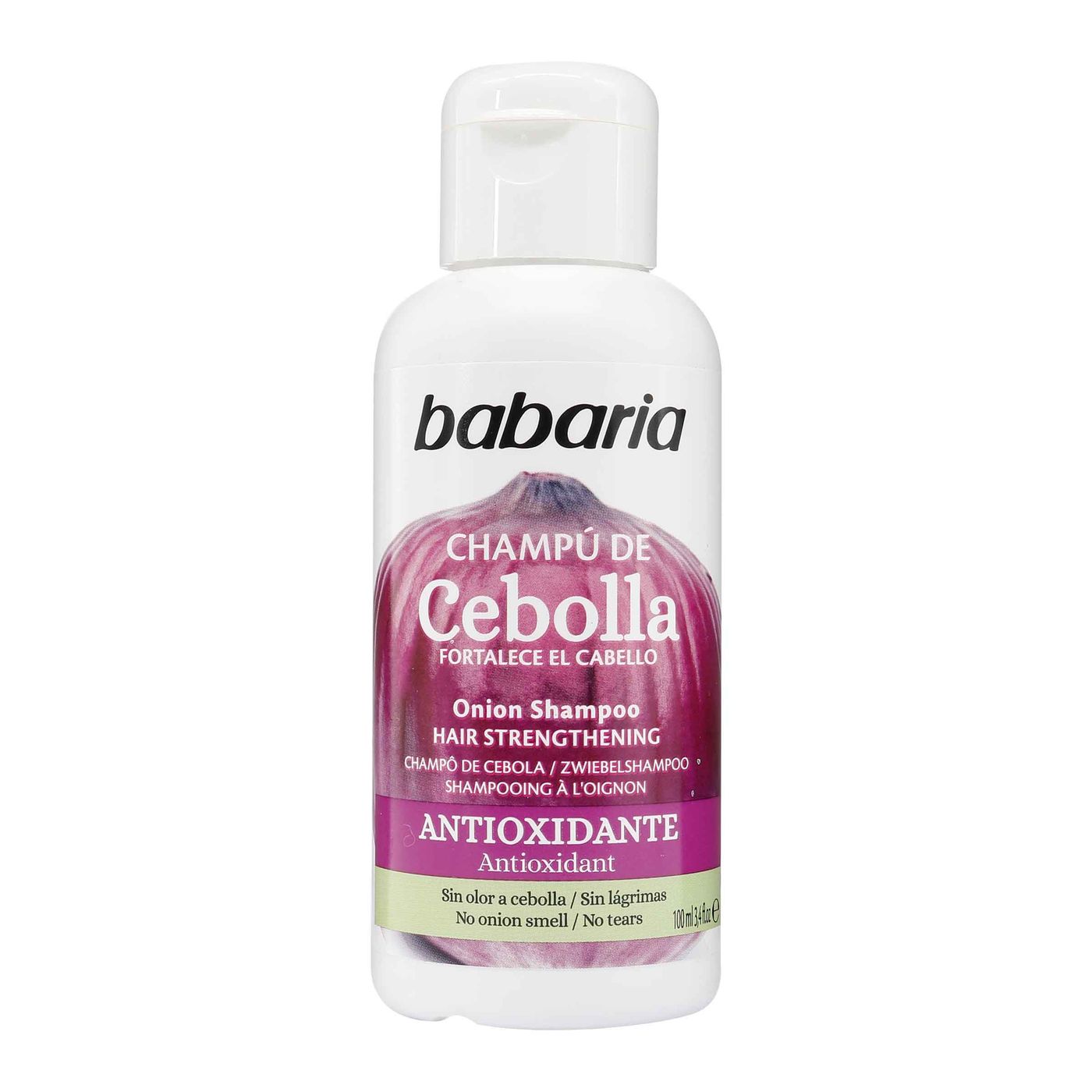 Shampoo Cebolla Babaria Frasco x 100 mL