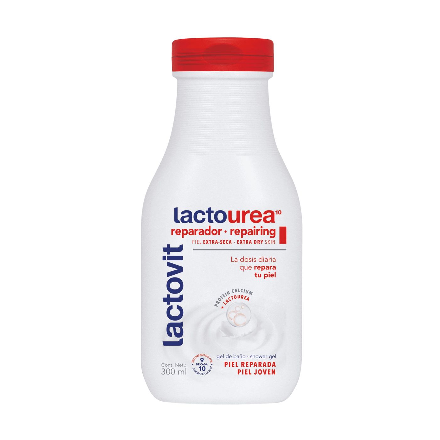 Gel de Baño Reparador Lactovit Frasco x 300mL
